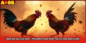 Mẹo Đá Gà Cựa Dao – Phương Pháp Giúp Tối Ưu Hóa Kèo Cược