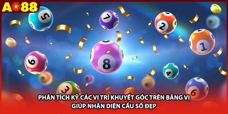 Phân tích kỹ các vị trí khuyết góc trên bảng vị giúp nhận diện cầu số đẹp