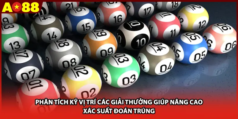 Phân tích kỹ vị trí các giải thưởng giúp nâng cao xác suất đoán trúng